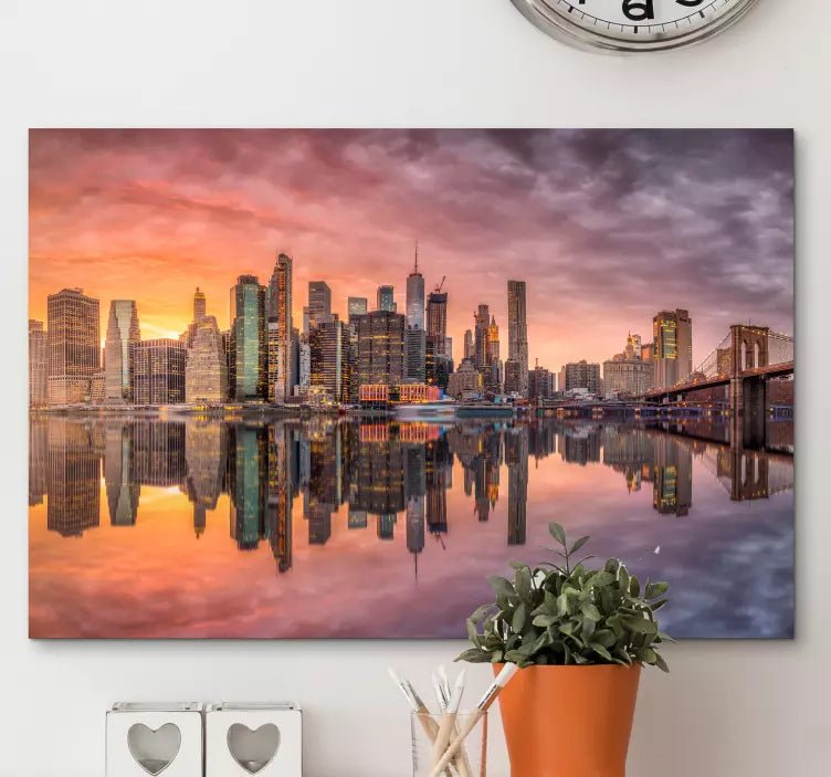 City Skyline Art Print - Wild Cause