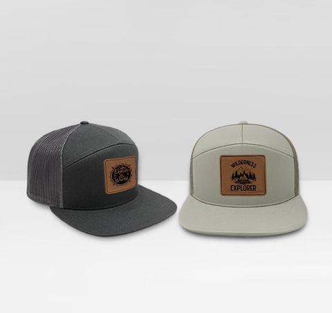 flat bill trucker