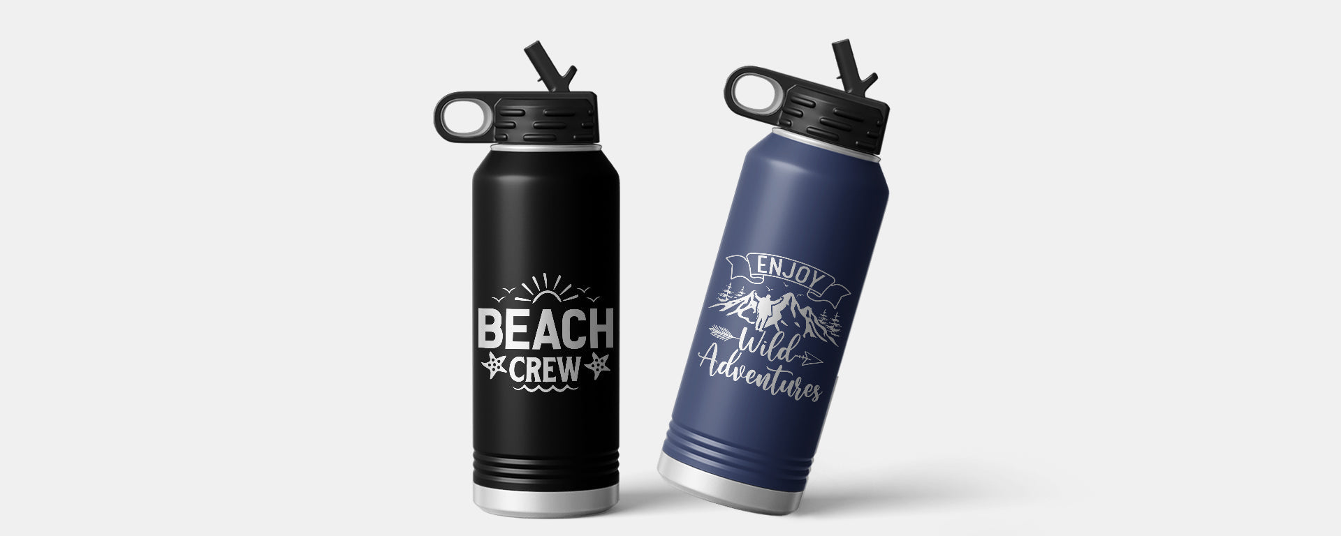 water bottles