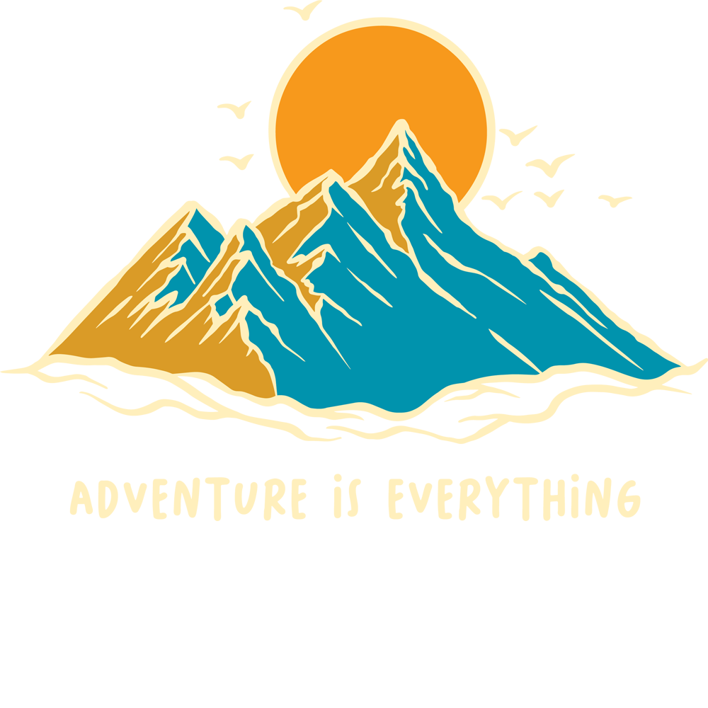 Mountain Trail Adventure is Everything Adult Cotton Tee T-Shirt