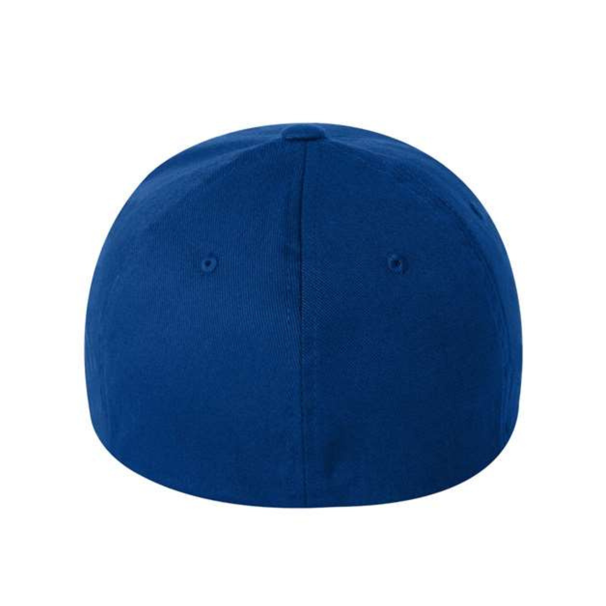 Flexfit 6277 Custom Patch Fitted Baseball Cap – Curved Visor in Royal Blue - view 4