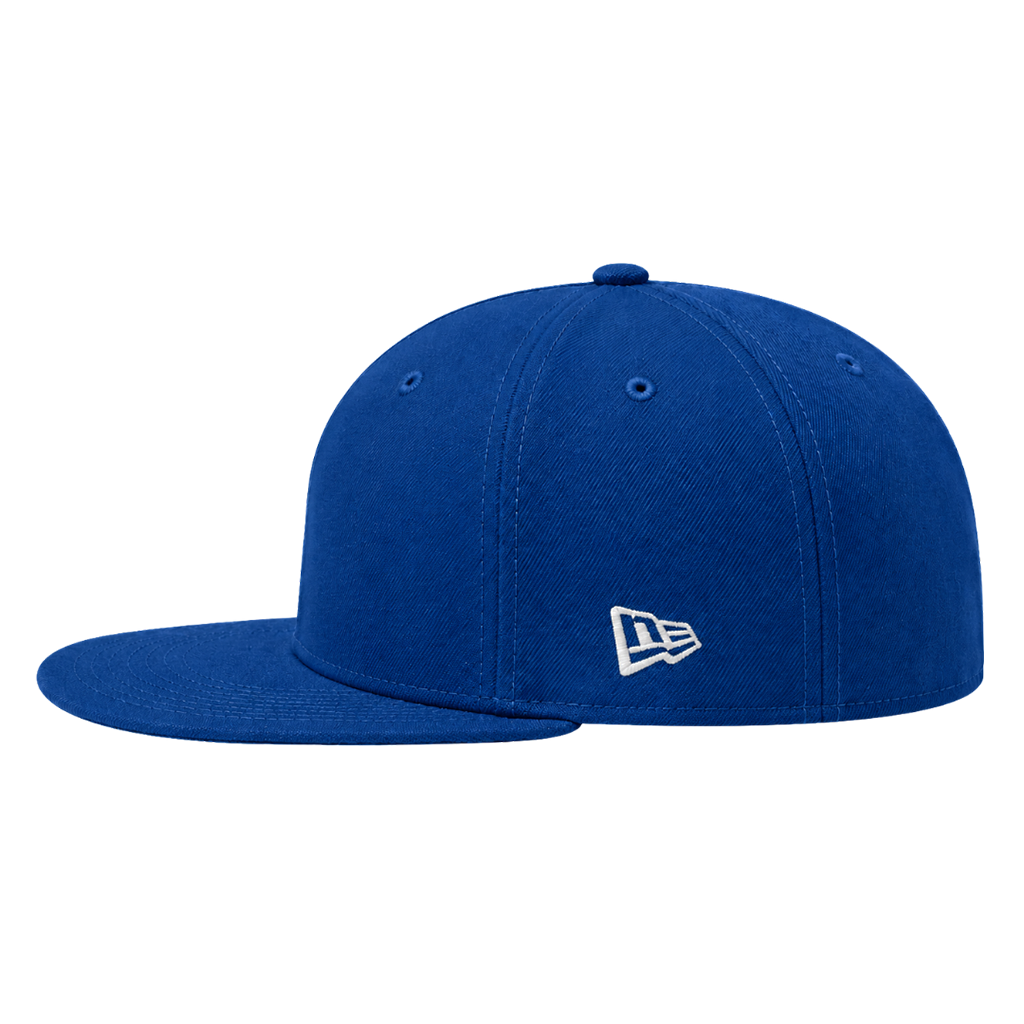 New Era NE4020 Custom Patch Flat Bill Snapback – High Profile in Flag Royal - view 3