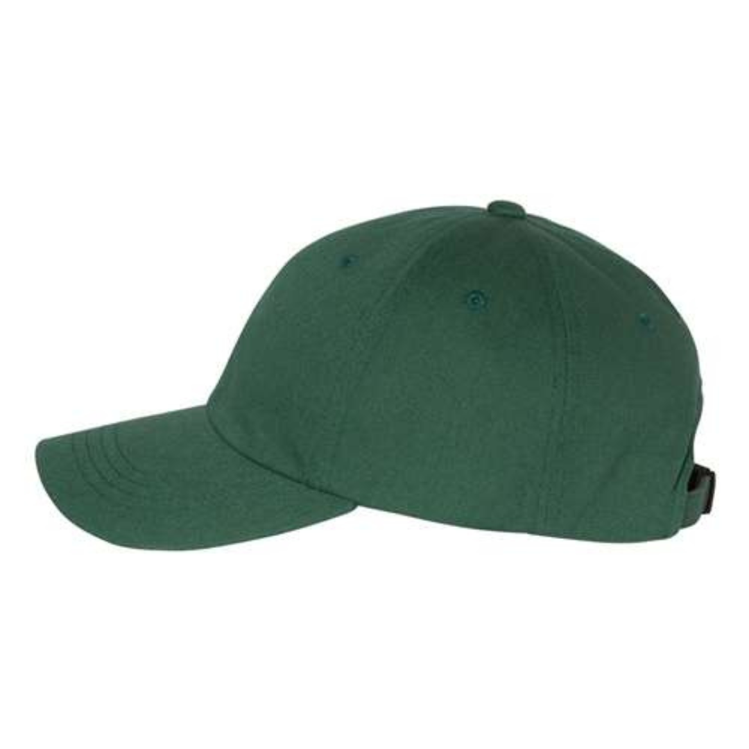 Yupoong 6245CM Custom Patch Dad Hat – Unstructured Cotton in Spruce - view 3