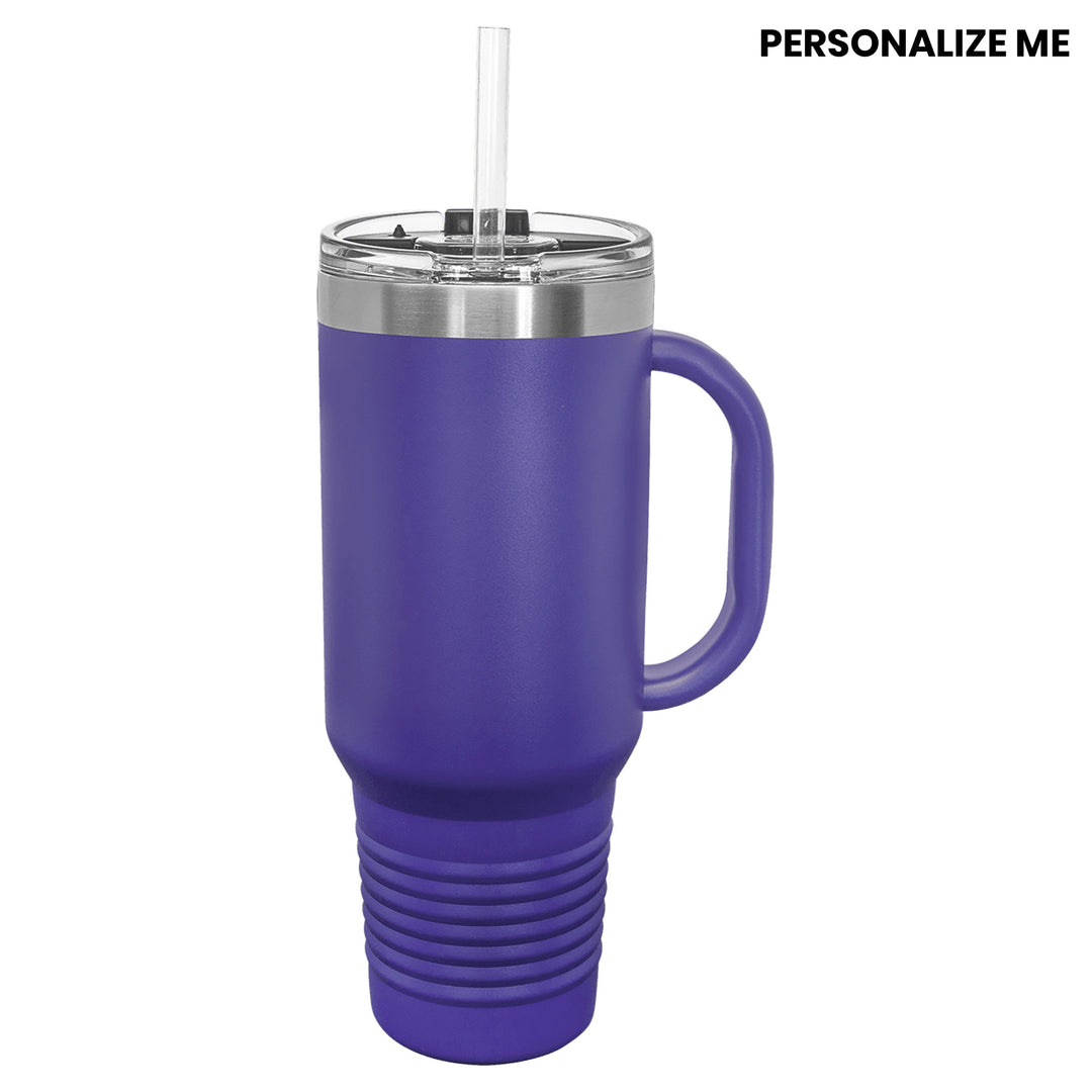 Adventure is Out There Outdoors Tumbler with Handle