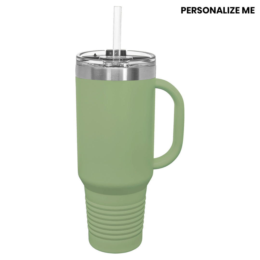 Kayak Hair Don’t Care Day Tumbler with Handle