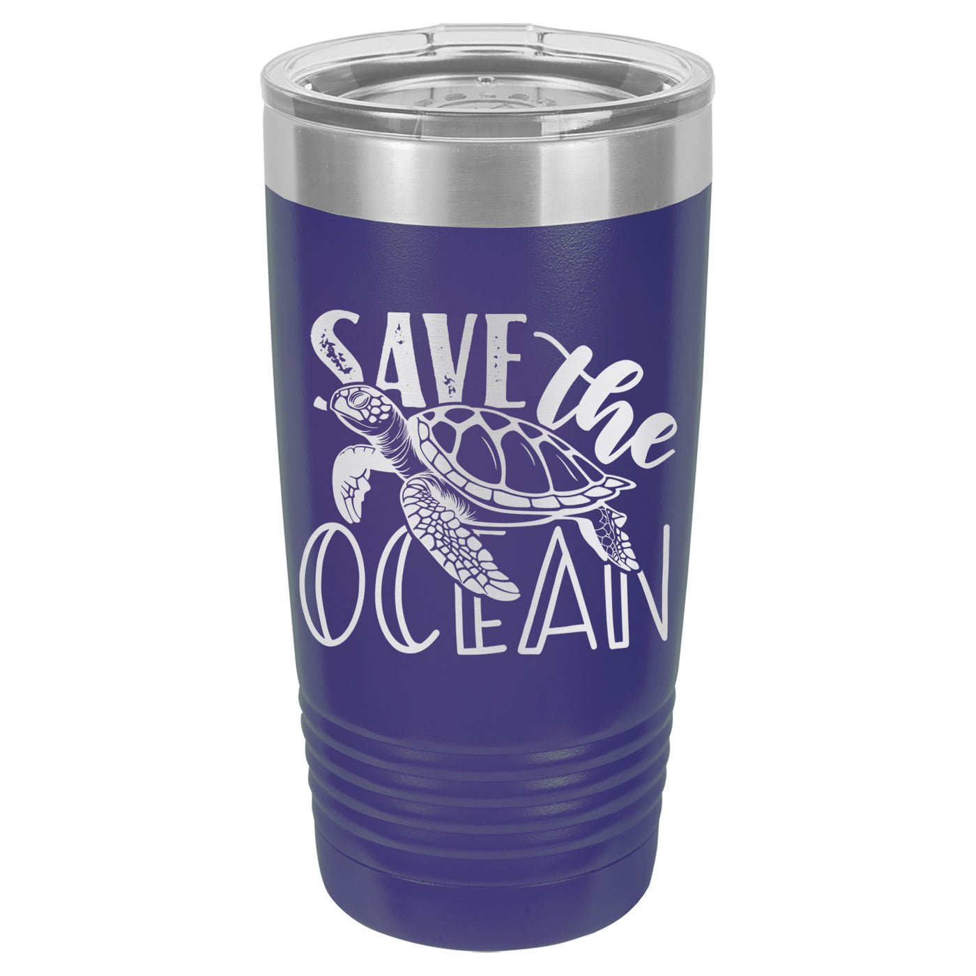 Save The Ocean Turtle Sea Dive Tumbler Cup Mug