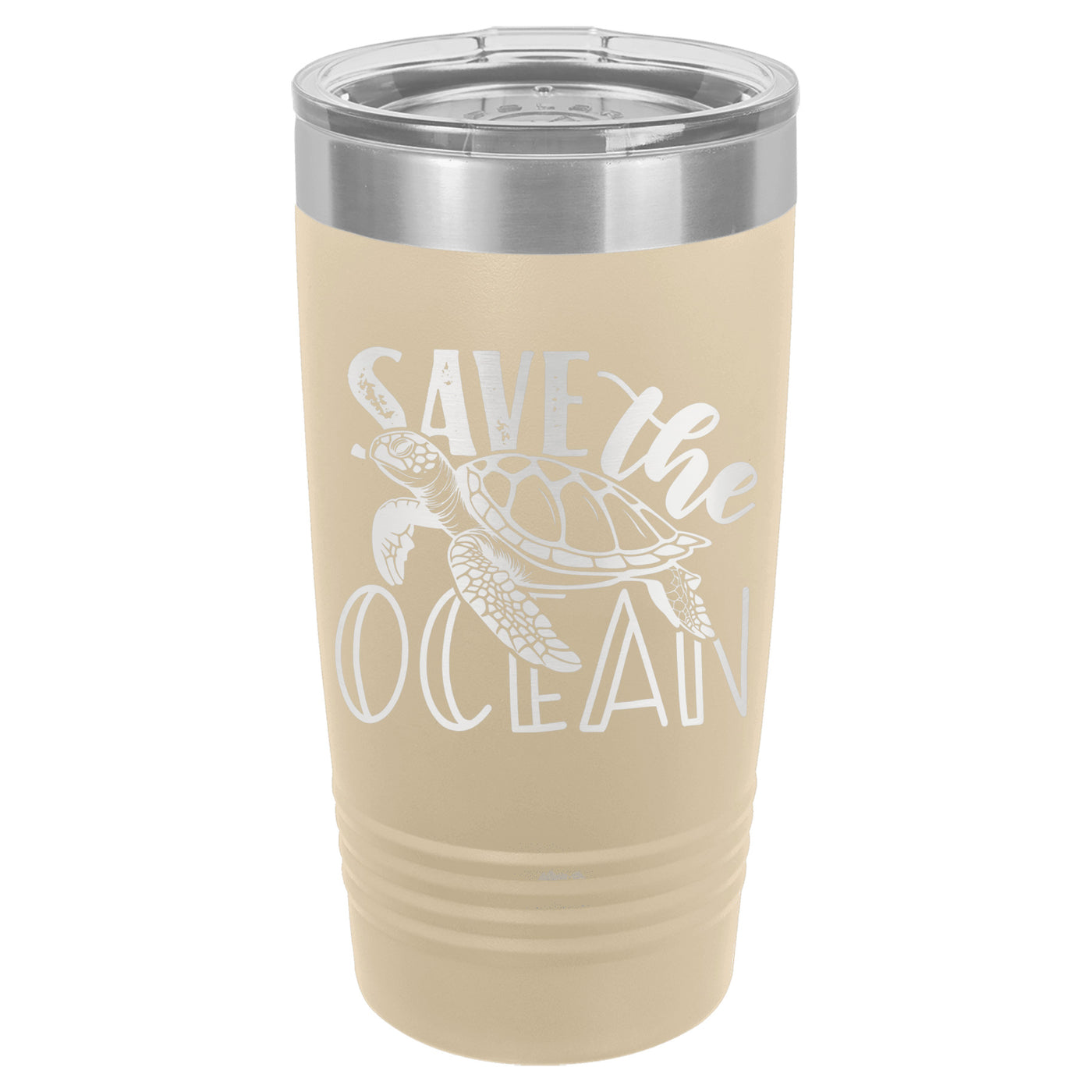 Save The Ocean Turtle Sea Dive Tumbler Cup Mug