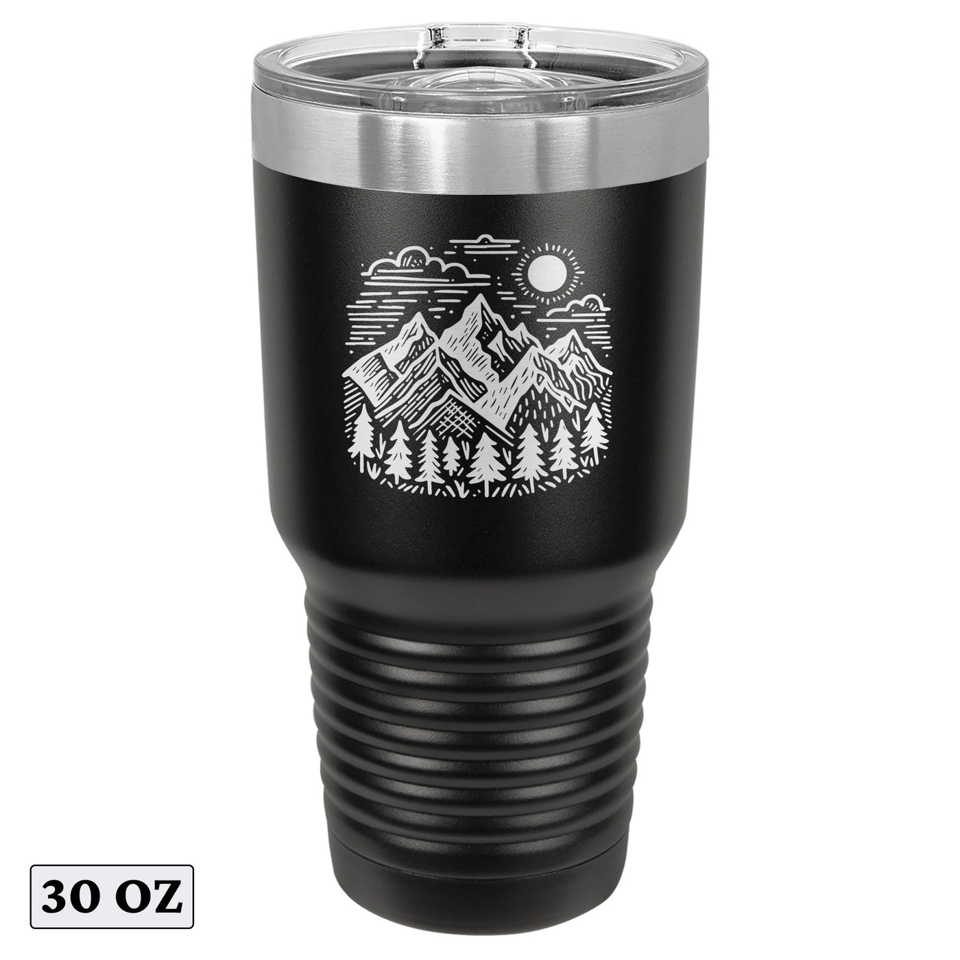 Perfect Minimal Mountain Sunset Style Tumbler Cup Mug