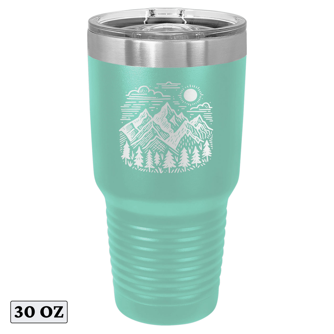 Perfect Minimal Mountain Sunset Style Tumbler Cup Mug