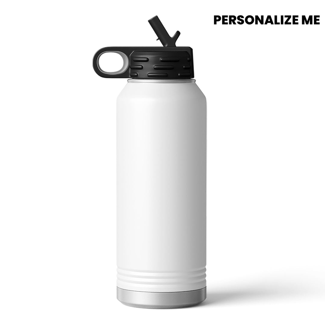 Trail Time With Daddy's Hiking Buddy Water Bottle Mug