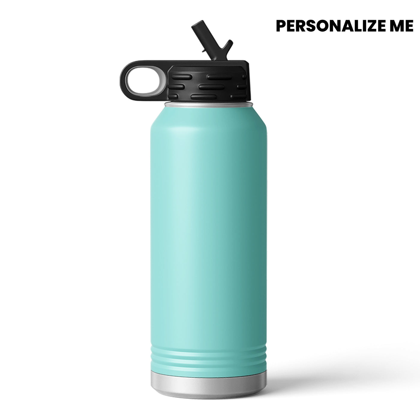 Ski Adventures, Snowy Mountains Water Bottle Mug
