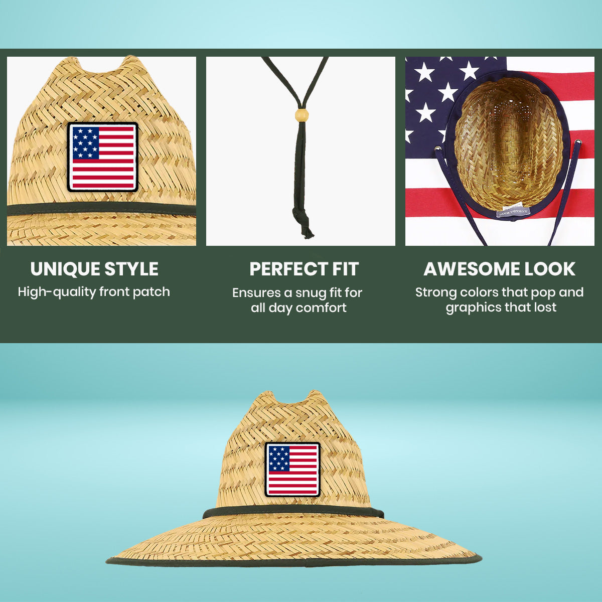 2 Straw Hats for $40