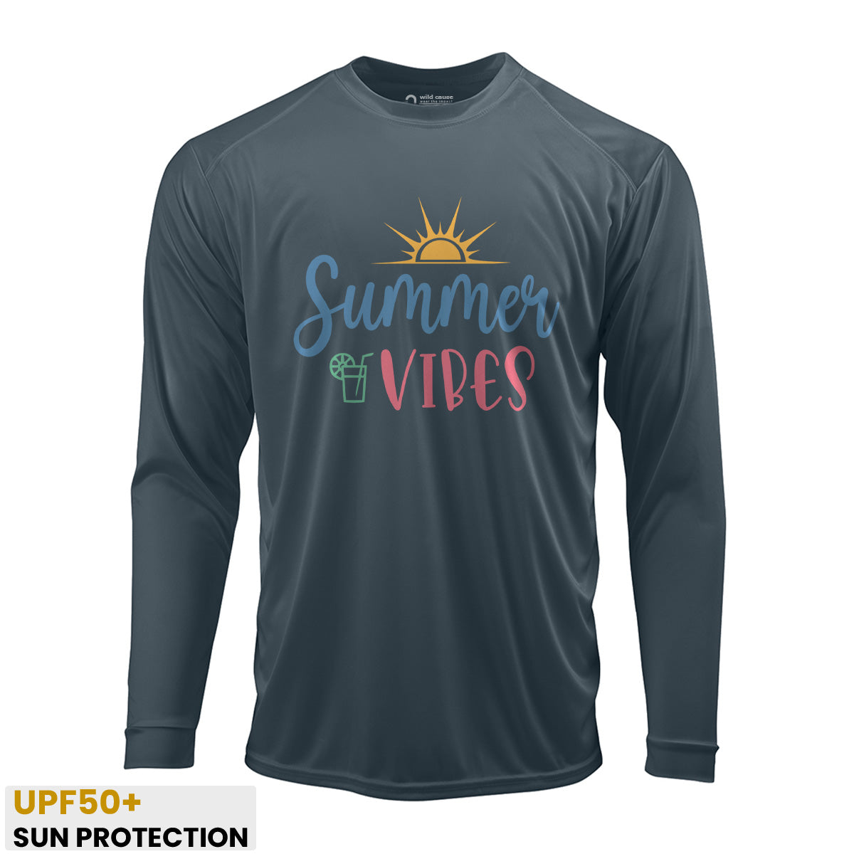 Summer Vibes Surfing Days At Beach Sun Protection UV Performance Shirt UPF 50+