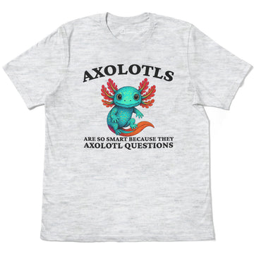 Cute Axolotl With Peaceful Demeanor Adult Cotton Tee T-Shirt