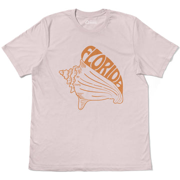 Discover Florida Beach Shell Adventure Adult Cotton Tee T-Shirt