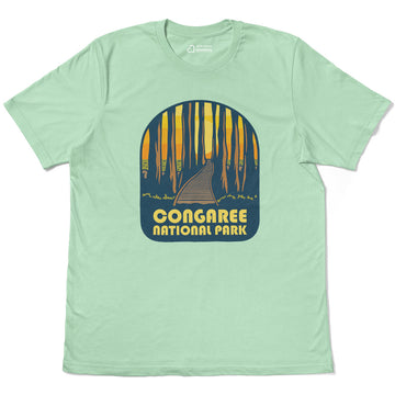 Congaree National Park Hiking Adult Cotton Tee T-Shirt