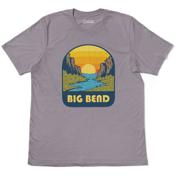 Big Bend National Park Hiking Adult Cotton Tee T-Shirt