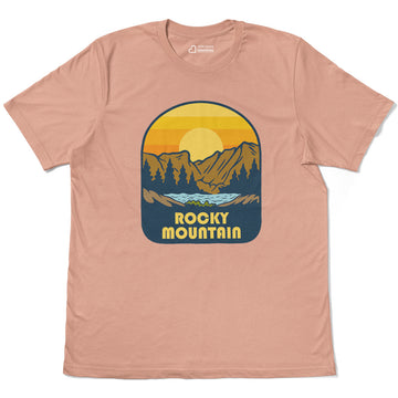 Rocky Mountain National Park Adult Cotton Tee T-Shirt