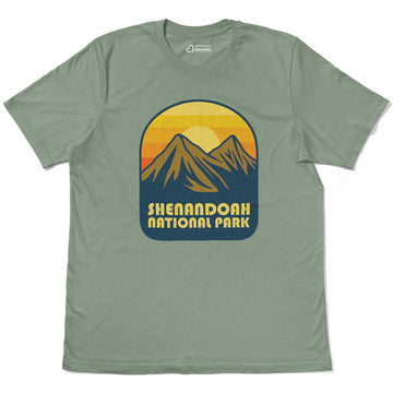 Shenandoah National Park Hiking Adult Cotton Tee T-Shirt