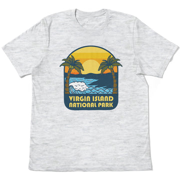 Virgin Isalnd National Park Adult Cotton Tee T-Shirt