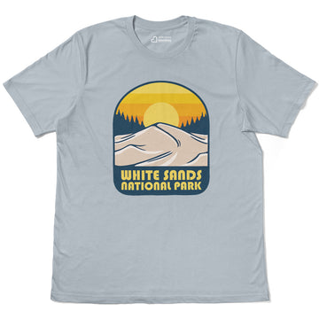 White Sands National Park Adult Cotton Tee T-Shirt