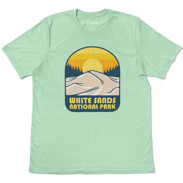 White Sands National Park Adult Cotton Tee T-Shirt