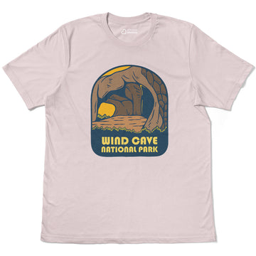 Wind Cave National Park  Adult Cotton Tee T-Shirt