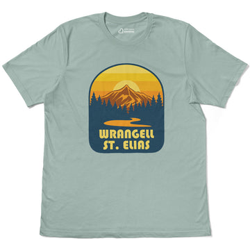 Wrangell St. Elias National Park Adult Cotton Tee T-Shirt