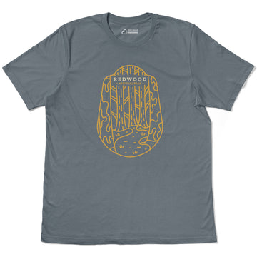 Redwood National Park Adventure Adult Cotton Tee T-Shirt