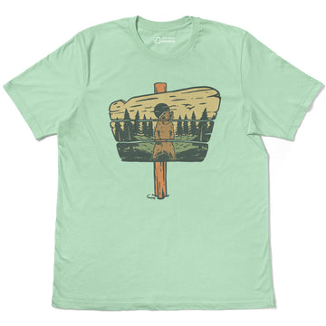 Roaring Bear National Park Adventure Adult Cotton Tee T-Shirt