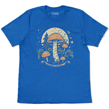 Nature'S Forest Mushrooms Adult Cotton Tee T-Shirt