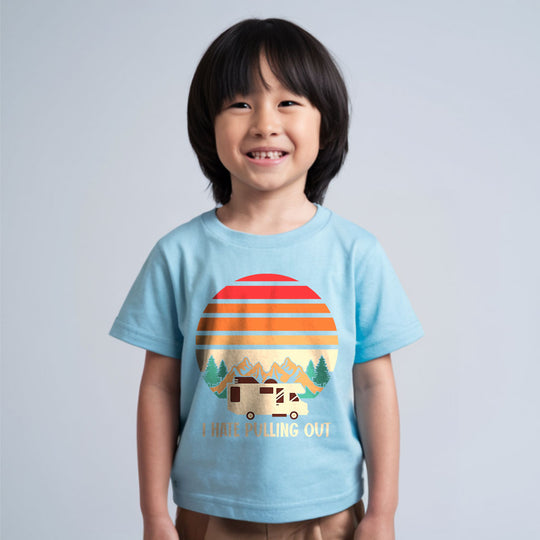 I Hate Pulling Out Of Camping Kids T-Shirt