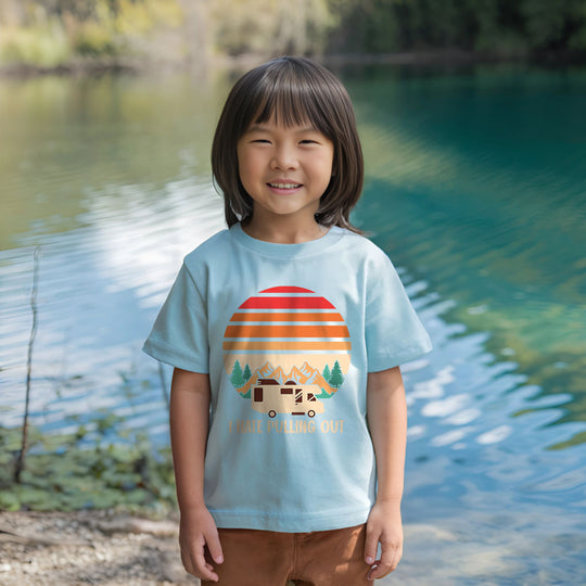 I Hate Pulling Out Of Camping Kids T-Shirt