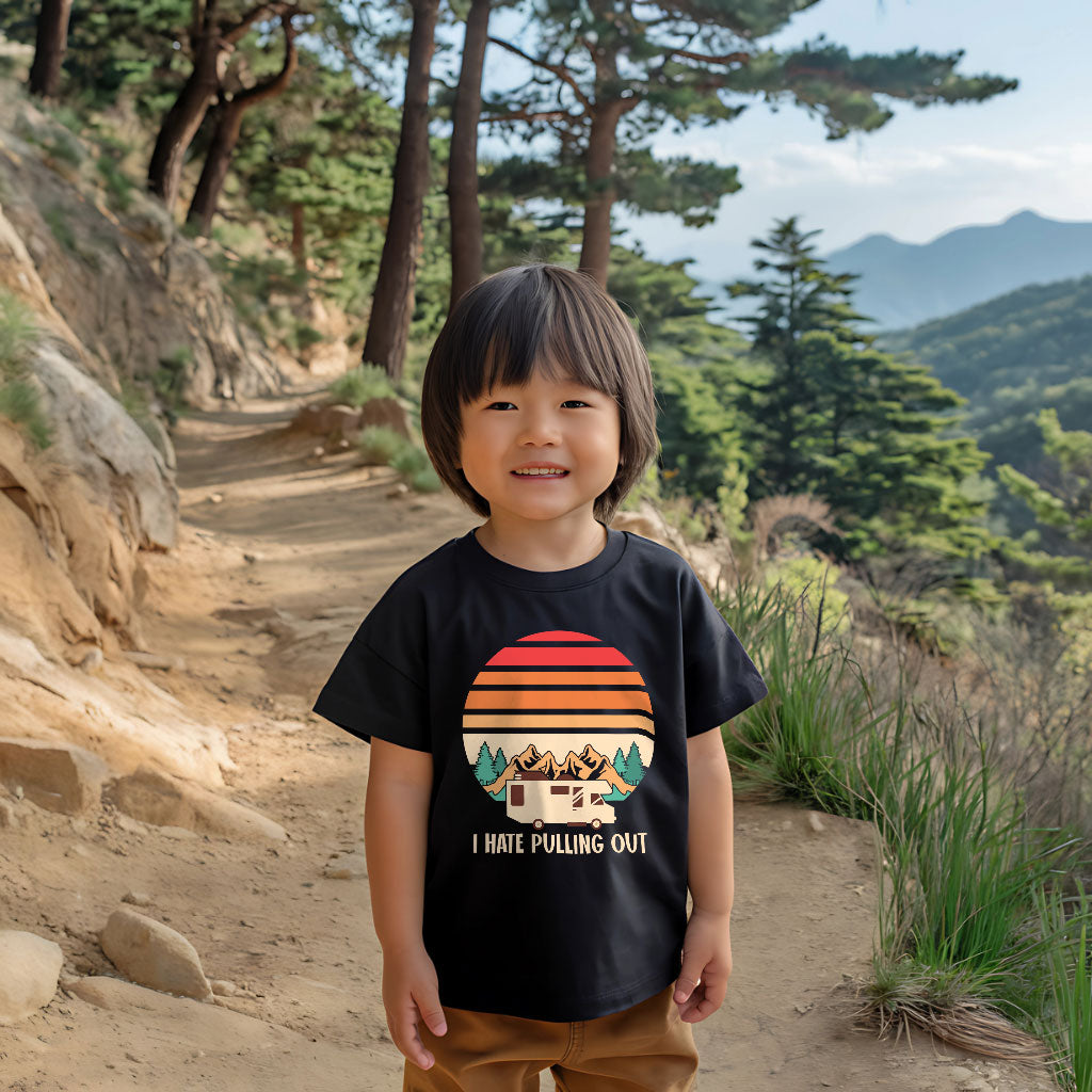 I Hate Pulling Out Of Camping Kids T-Shirt